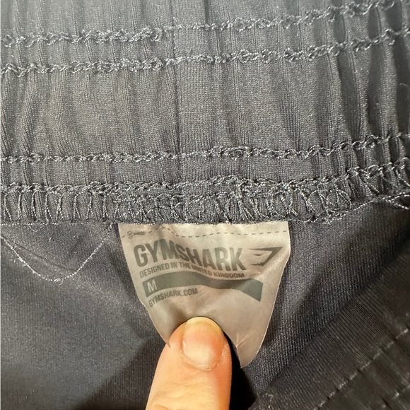 Gym Shark Black Pull On Gym Pants Size Medium - Picture 4 of 5